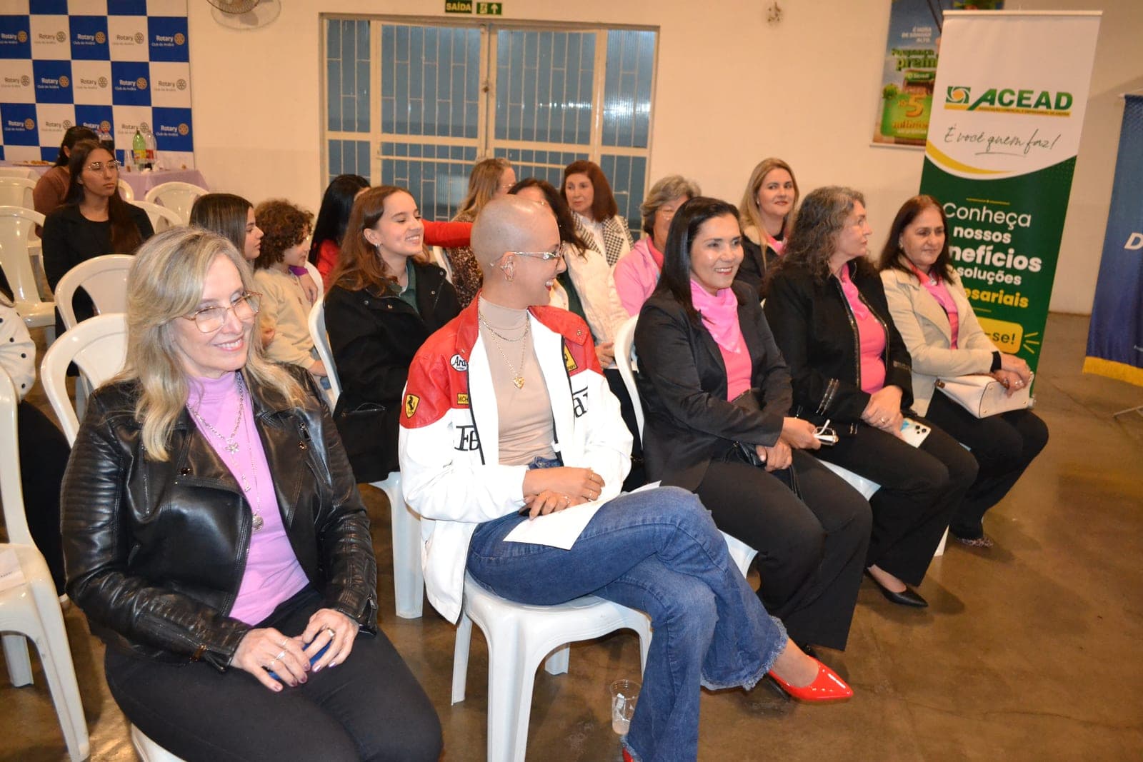 Agosto Lilás em Andirá: Rotary reúne a cidade em noite de conscientização