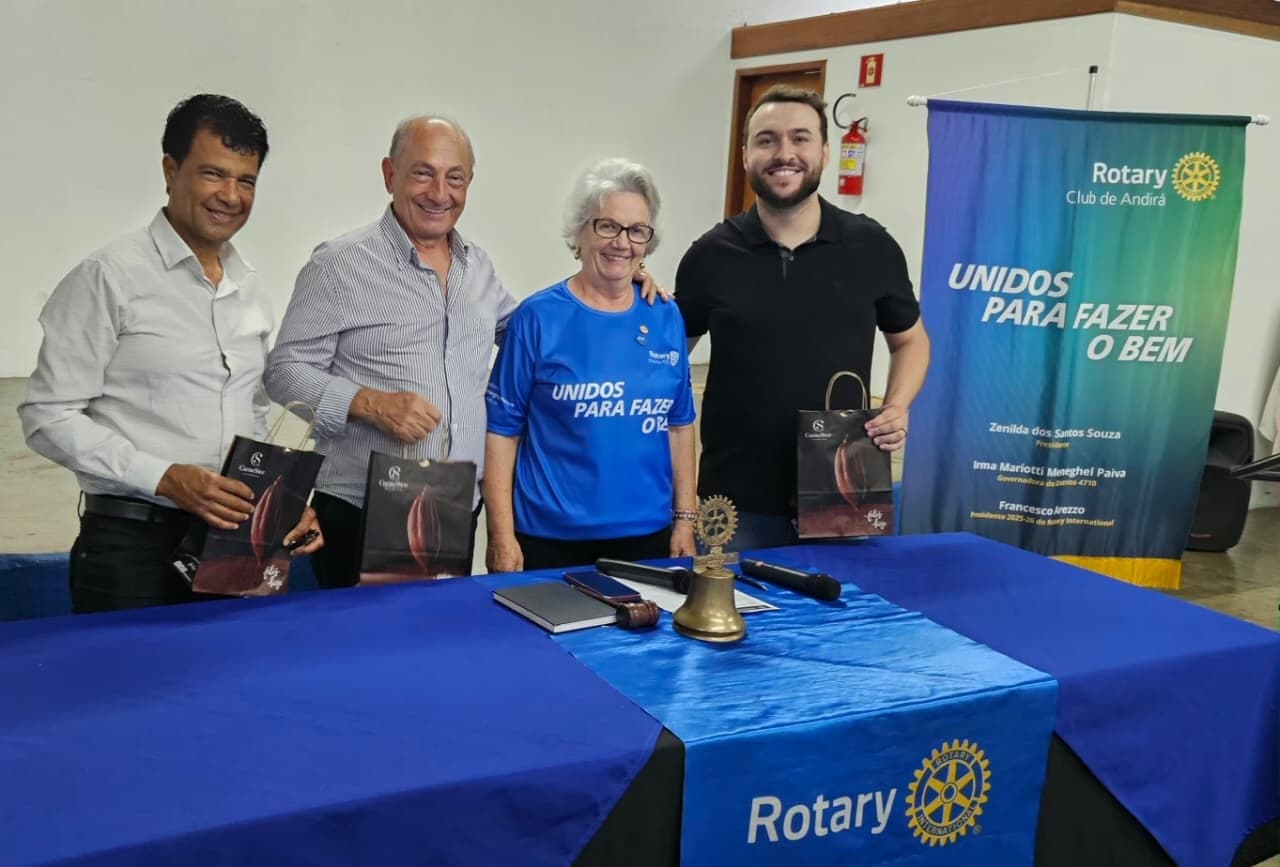 Agradecimento aos vereadores de Andirá