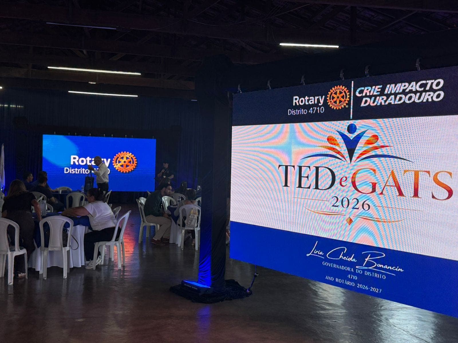 O clube no TED GATS do Distrito 4710